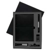 Набор Blacky Tower: зарядное устройство (2200 мАh), блокнот, USB flash-карта и ручка в подарочной ко