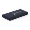 Зарядное устройство с беспроводной зарядкой "ENC Medium", 8000 Mah, со светящимся лого