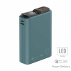 Внешний АКБ QS-10, 10000mAh, midnight-green, OLMIO