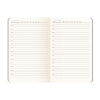 Ежедневник Portobello BtoBook, Latte, недатированный, черный