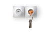Брелок+держатель для ключа unplug оранжевый