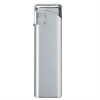 Зажигалка пьезо многоразовая (51000) "Flameclub" P-03 Silver Metallic