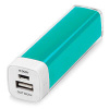 Портативное зарядное устройство "Ангра", 2200 mAh, цвет бирюзовый
