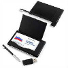 Функциональный набор "USB cardholder" : визитница с флешкой 4 Gb и ручкой