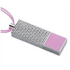 USB-Flash накопитель - кулон (флешка)  S.T.DUPONT, коллекция "Bijoux",  2 Gb, палладий, розовый лак,