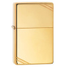 Зажигалка ZIPPO Vintage с покрытием High Polish Brass, золотистая