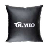 Подушка из экокожи, черная, OLMIO