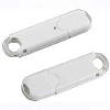 USB-Flash накопитель (флешка) "TORUS", пластиковый корпус с метализированной вставкой, 4 Gb. Белый