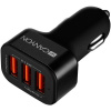 C-06. Универсальный автомобильный адаптер с 3 USB портами