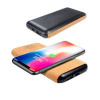 Внешний аккумулятор Suntory с беспроводной зарядкой, 10000 mAh, чёрный