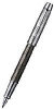 Перьевая ручка Parker IM Premium, F222, цвет: Dark Grey (Gun Metal), перо: Fblue, (гравировка "пушеч