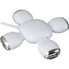 USB-разветвитель (длина провода 80см), цвет белый