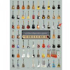 Постер размер l  guitars