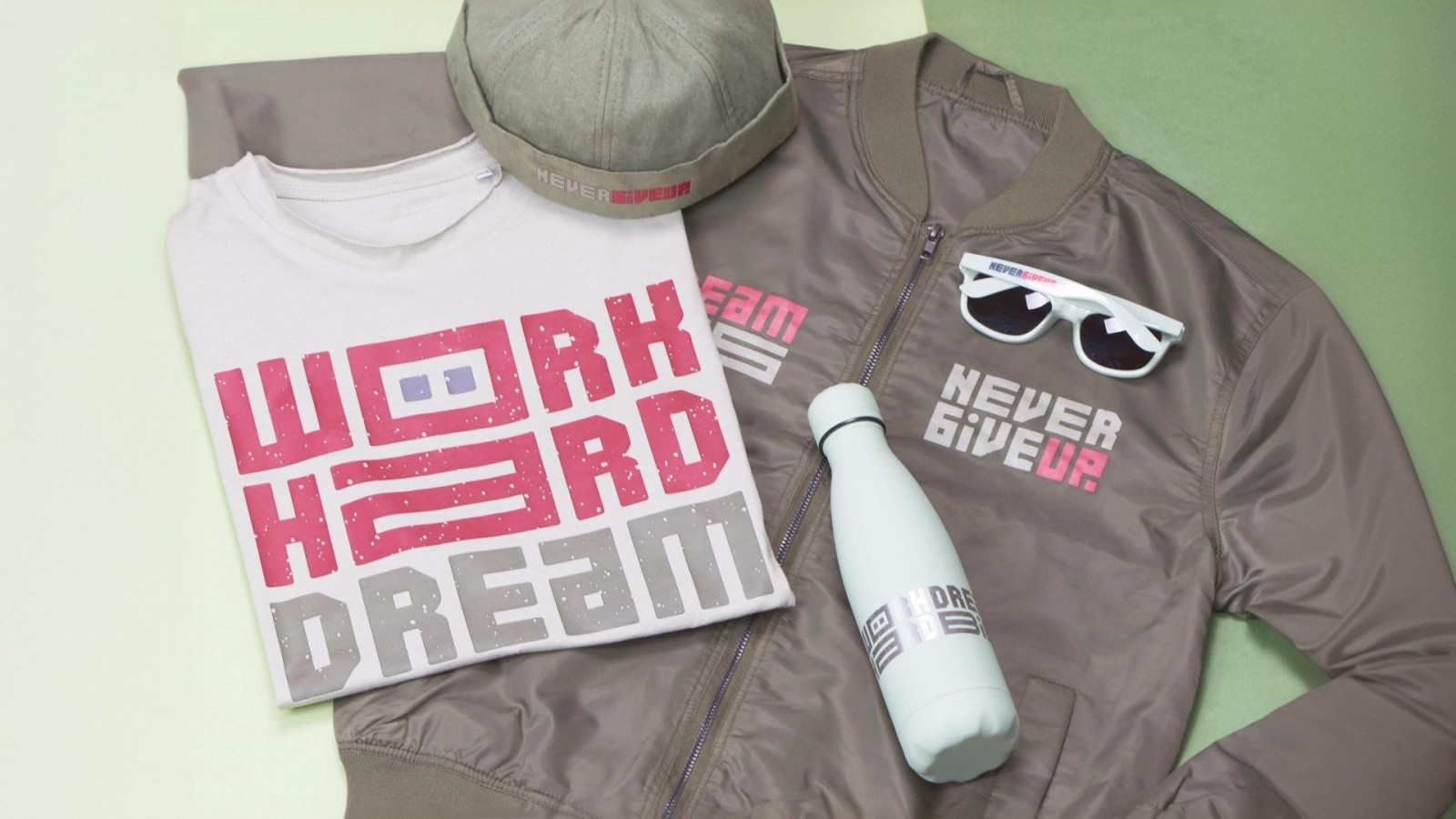 WORK HARD DREAM