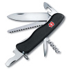 Нож перочинный VICTORINOX Forester, 111 мм, 12 функций, с фиксатором лезвия, чёрный