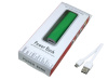 power bank зарядное устройство,Цвет зеленый 2200 mah