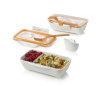 Ланч-бокс bento box оранжевый