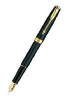 Перьевая ручка Parker Sonnet F528, цвет: MattBlack GT, перо: F