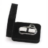 USB-Flash накопитель (флешка) - 4 Gb, в металлическом корпусе с цепочкой