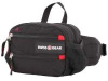 Сумка на пояс SWISSGEAR, полиэстер M2, 23х10х15 см, черный