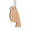 Деревянная подвеска Carving Oak, в форме елочной игрушки