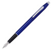 Перьевая ручка Cross Classic Century Translucent Blue Lacquer, цвет синий с чёрным