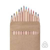 Набор цветных карандашей KINDERLINE middlel,12 цветов, дерево, картон