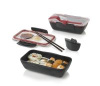 Ланч-бокс bento box черный