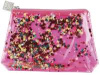Косметичка "Модница" DEWAL BEAUTY, розовая - 20х5х16см