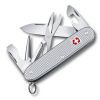 Нож перочинный VICTORINOX Pioneer X, 93 мм, 9 функций, алюминиевая рифленая рукоять, серебристый