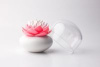Контейнер для хранения ватных палочек lotus белый/розовый