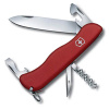Нож перочинный VICTORINOX Picknicker, 111 мм, 11 функций, с фиксатором лезвия, красный