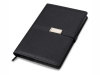 Блокнот А5 USB Journal, черный. Lettertone