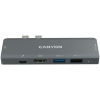 DS-05B. Хаб для MacBook 7-в-1: USB-C Power Delivery 100 Вт 100W