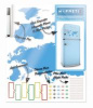 Набор магнитов-пазлов mapnetic