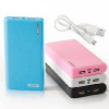 Универсальный аккумулятор "Power bank" (10800 mAh) со встроенным фонариком