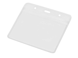 Бейдж Crystal Flat (Белый)