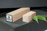 Эко бокс подарочный: power bank на 2600 mah, флешка 16 гб