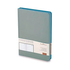 Ежедневник недатированный CITIZEN NEW, с покрытием SOFT TOUCH, формат A5 (Серый)