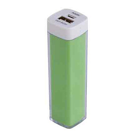 Универсальный аккумулятор Bar, 2200 mAh, фиолетовый (Зелёный)