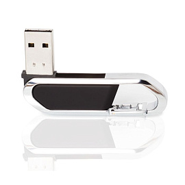 Флешка PM027 с чипом 4 гб. USB 2.0 (чёрный)