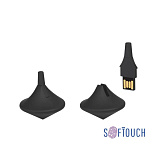 Флеш-карта-антистресс "Volchok", объем памяти 16GB, с покрытием soft touch