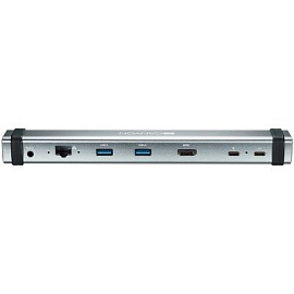 DS-6. Мультипортовый адаптер “хаб” 6-в-1 USB Type C (серый)