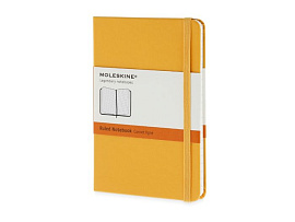 Записная книжка Classic, формат A6 (блок в линейку) (Оранжевый)