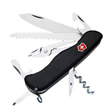 Нож перочинный VICTORINOX Atlas, 111 мм, 16 функций, с фиксатором лезвия, чёрный