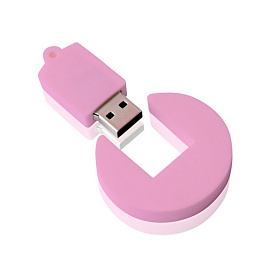 Флешка PVC046 с чипом 4 гб (Розовый)