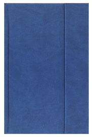 Записная книга Lediberg, коллекция IVORY, блок в линейку, модель Туксон, на магните, размер 130х210  (Синий)