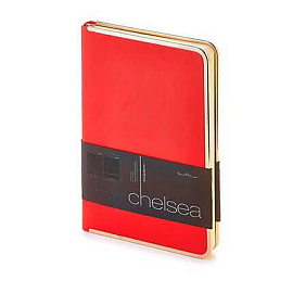 Ежедневник недатированный CHELSEA, формат A5 (Красный)