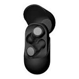 Наушники беспроводные GEOZON WAVE, с зарядным боксом, покрытие soft touch