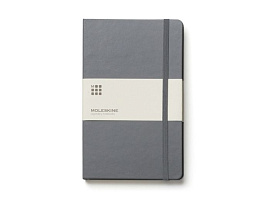 Записная книжка Classic, формат A6 (блок в линейку) (Серый)
